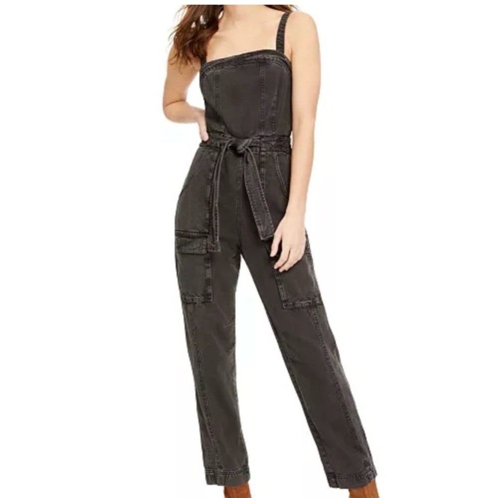Free People Go West Utility jumpsuit size S
